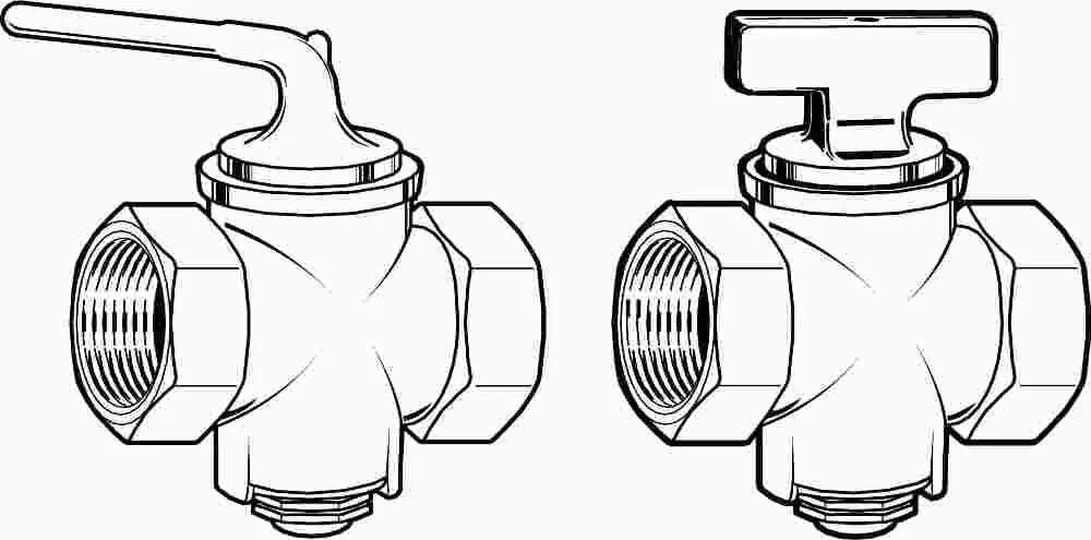Gas Lever Handle 1-2" 1