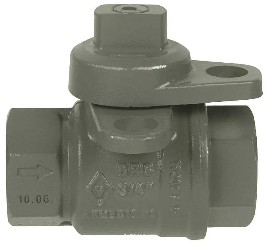Valve Gas Meter Lockwing Valve 3-4 In. Fip 1