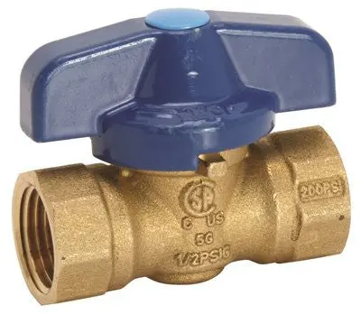 Safety Push Gas Valve 1-2" Fip 1
