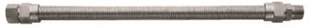 Gas Connector Stainless Steel 3-4" Fip X 3-4" Mip X 36" 1