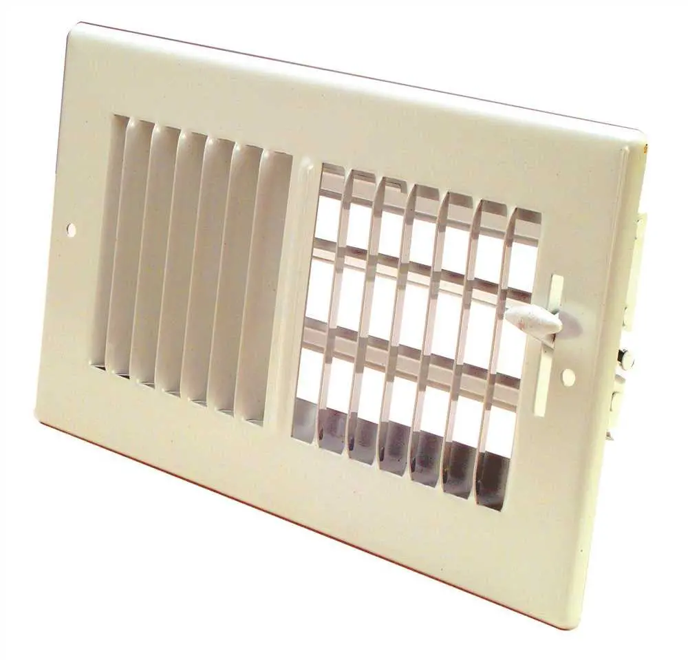 Side Regular 12" X 6" 2Way White 1