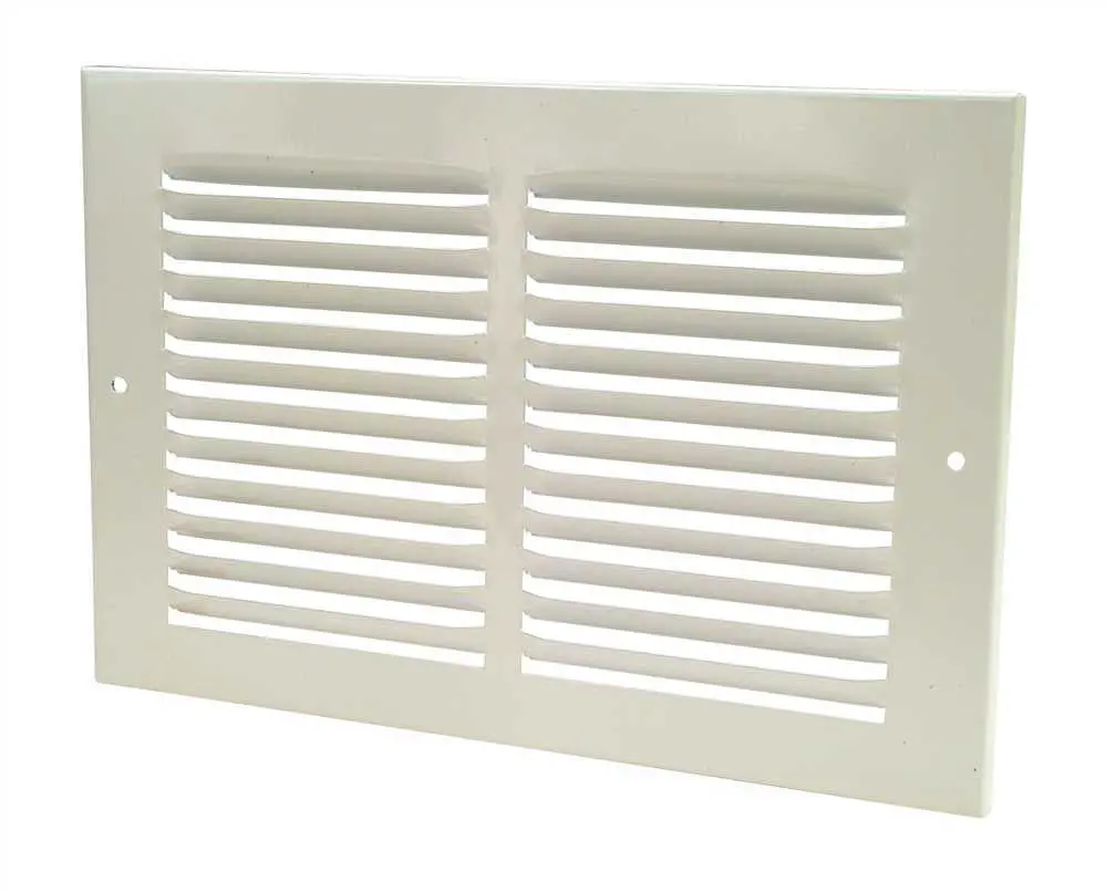 Side Return Air Grille 12 In. X 6 In. White 1