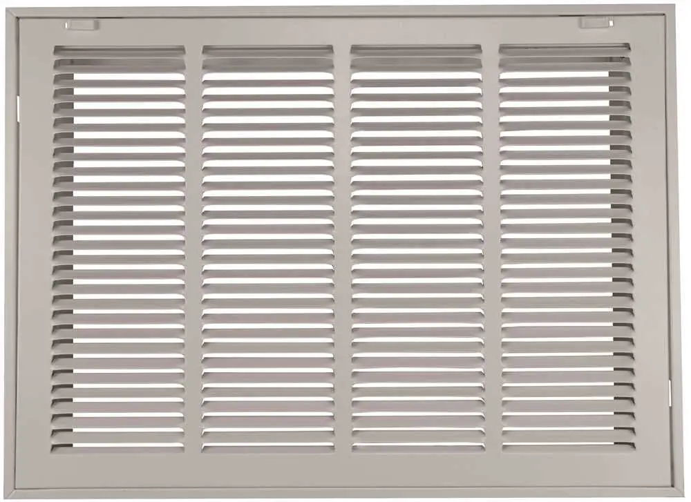 Side Return Air Grille 20" X 14" White 1