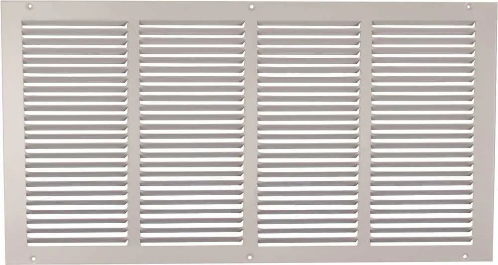 Sidewall Return Air Grille 20. In X 14. In White 1