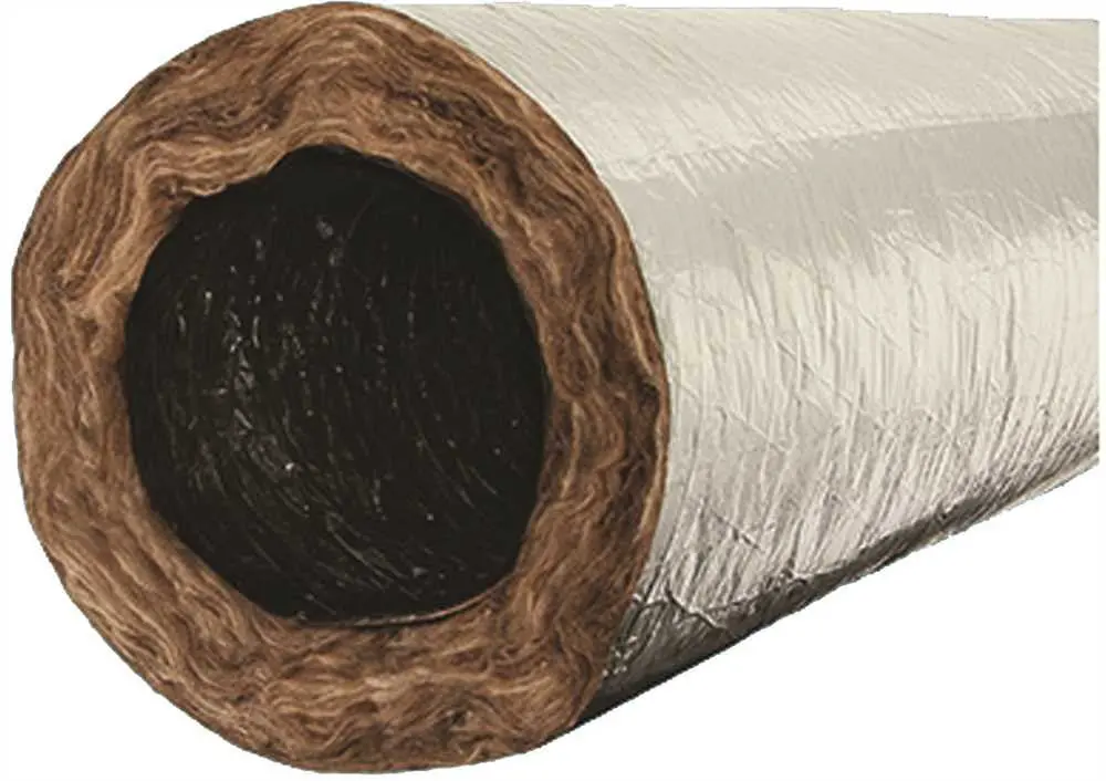 Flex Duct 6 In. Diameter, R 4.2 Insulation Value, 25 Ft. Length 1