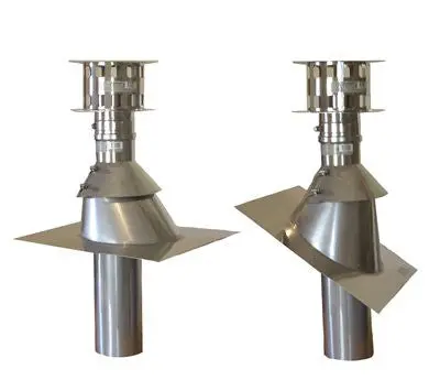 Variable Pitch Roof Vent Kit 4 In. 1