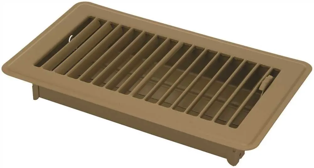 Floor Register 12" X 6" Brown 1