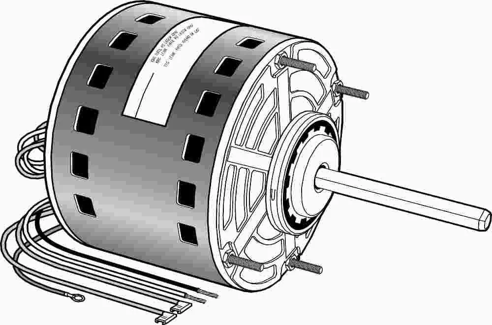 Ge3383 1-4 Hp 115 Volt Motor 1