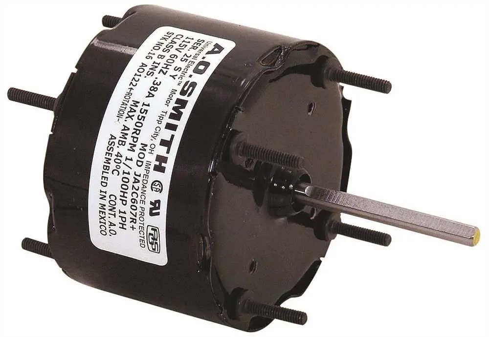 Vent Hood Motor, .6 Amp, 115 Volt, Cw 1