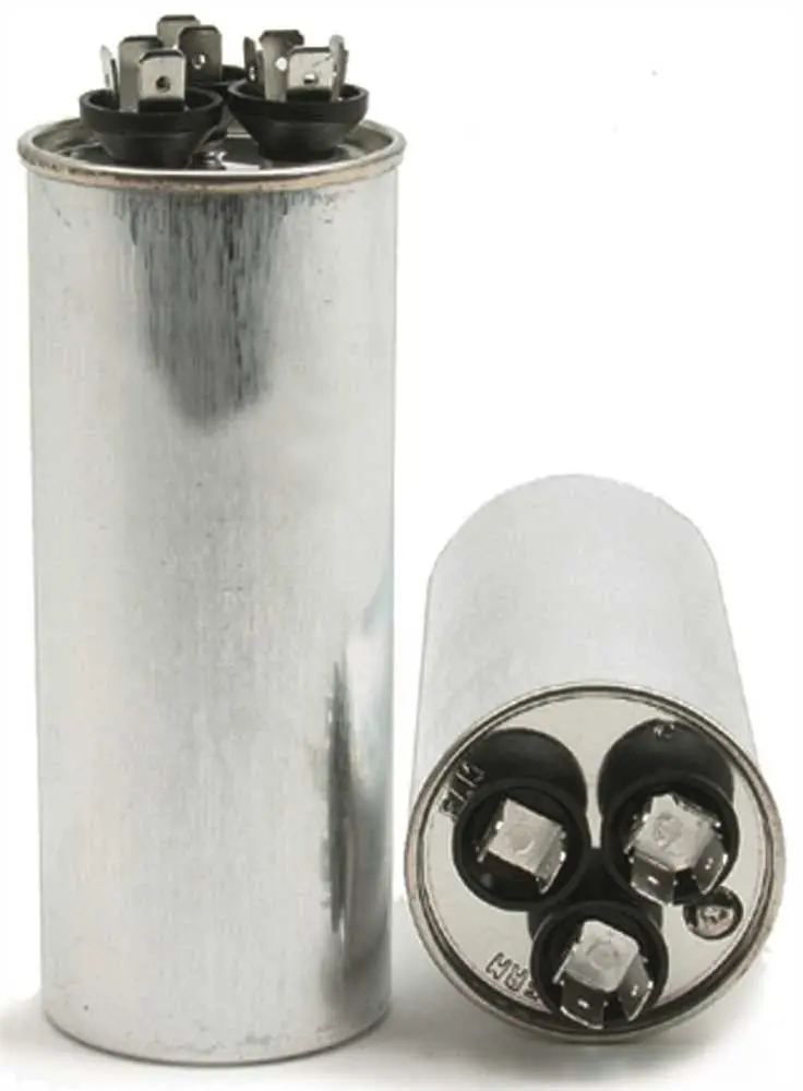 Motor Run Capacitor Round 25-5 Mfd 370 Vac 1