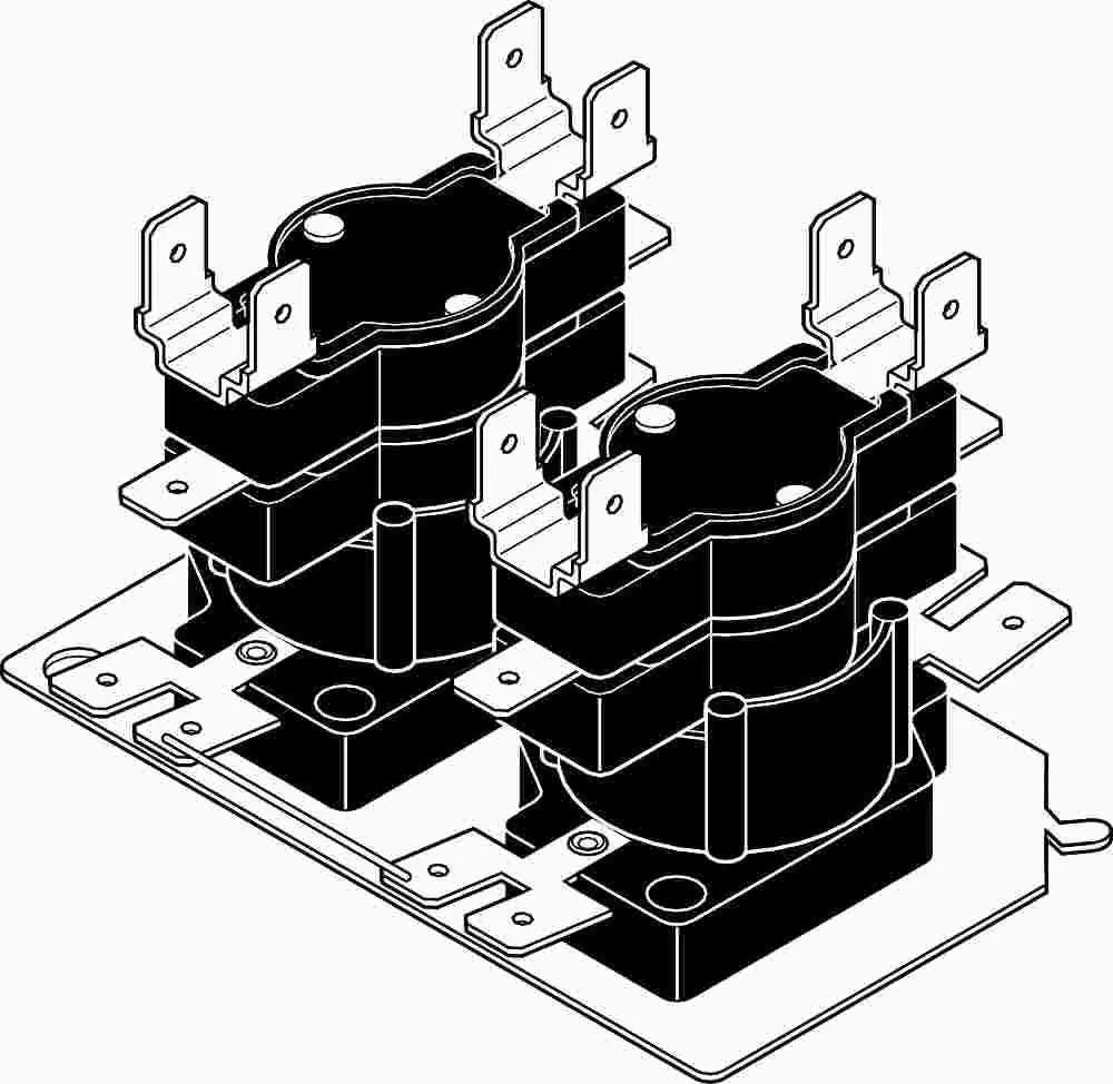Garrison&Reg; Double-Timing 4-Switch Fan And Electric Heat Sequencer, 24 Volts 1
