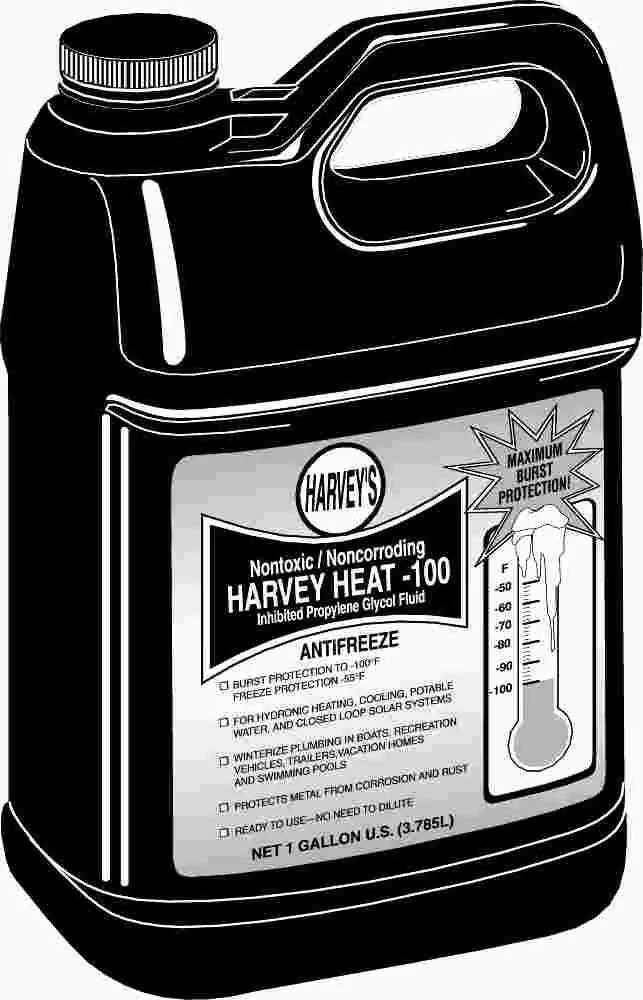 Harveys Hydronic Antifreeze, Gallon 1