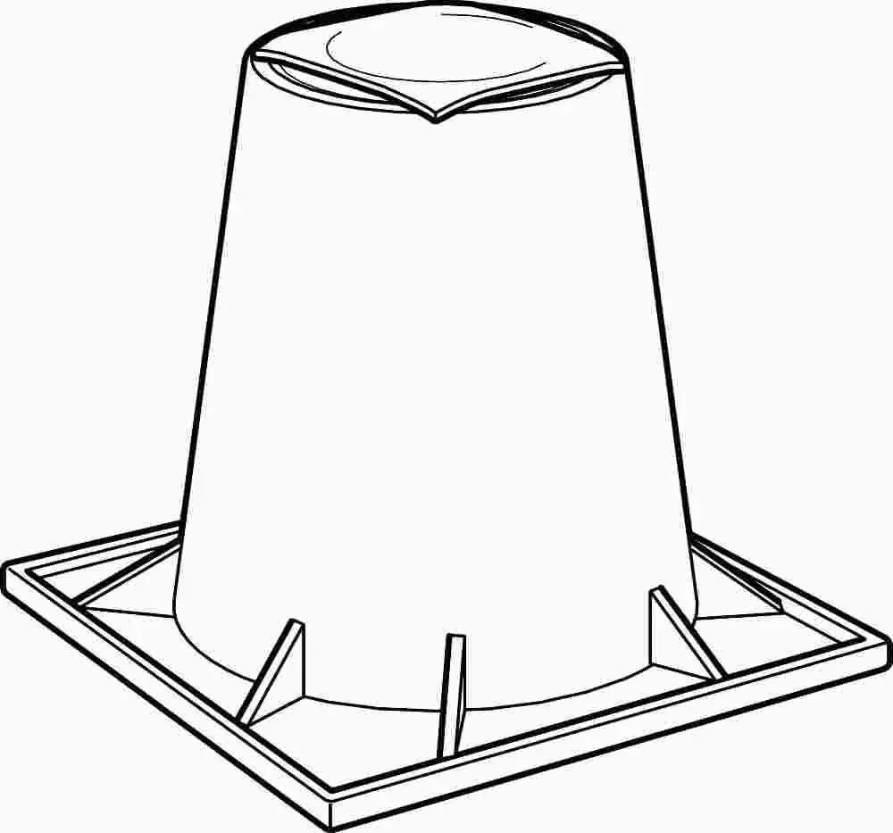 Heat Pump Riser 6 In. 1