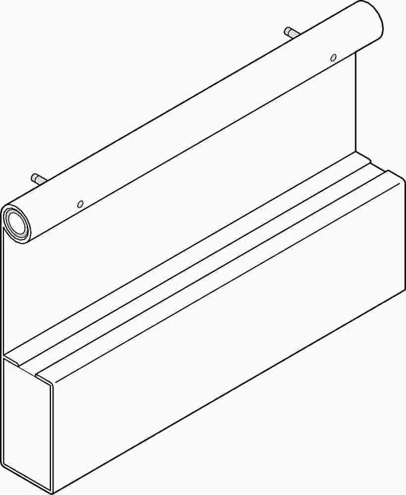 Skimmer Weir 8" Gate 1