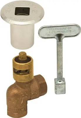 1-4 Turn Log Lighter For Lp And Nat Gas Globe Valve 1