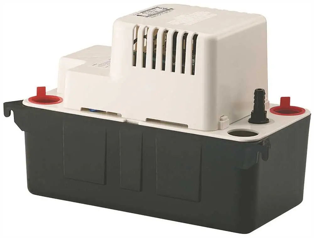 Little Giant&Reg; Automatic Condensate Removal Pump With 6-Foot Cord, 1-50 Hp, 1.0 Amp, 65 Gph, 4.8 Lbs. (Safety Switch Included) 1
