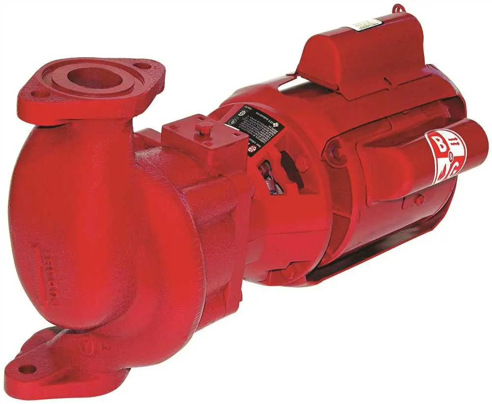 Bell & Gossett Hvnfi Iron Body  High Velocity Circulator Pump 1-6Hp 1