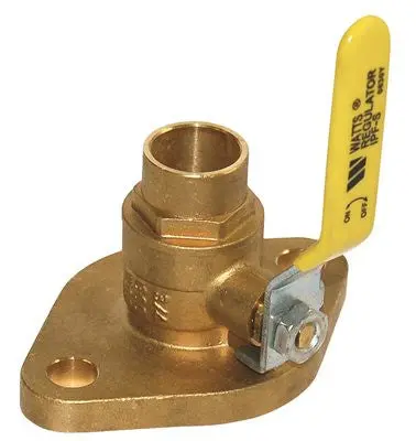 Brass Isolation Pump Flange 3-4 In Sweat 1