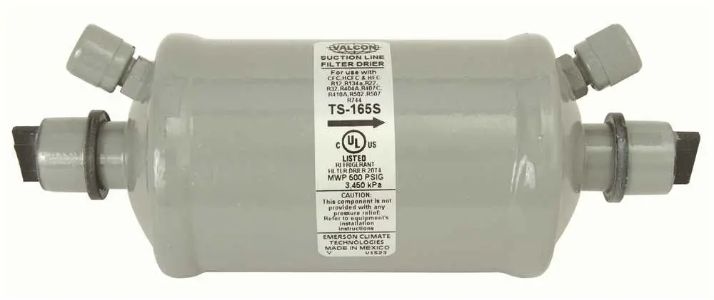 Suction Drier 5-8 In. Sweat 3 To 5 Ton 1