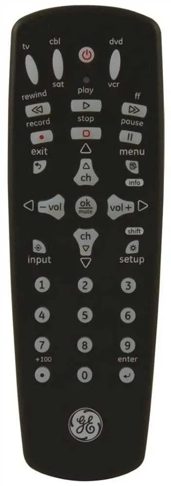 Ge 3 Component Universal Remote Control 1