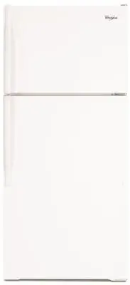 Whirlpool&Reg; 17.6 Cu. Ft. Top Freezer Refrigerator, White, Reversible Door Swing 1