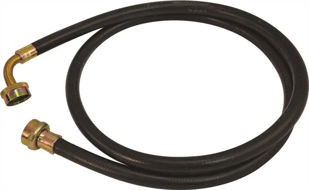 Washing Machine Hose With Elbow 5' 1