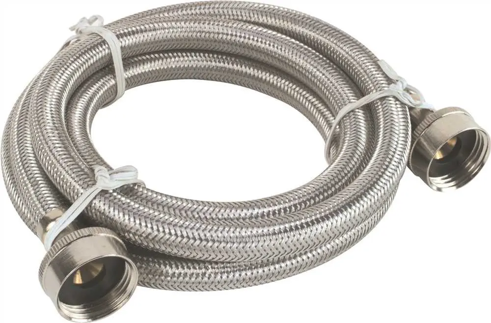 Washing Machine Hose 72" Stainless Steel 1