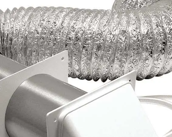 Super Flex Hose Dryer Vent Kit 8' 1
