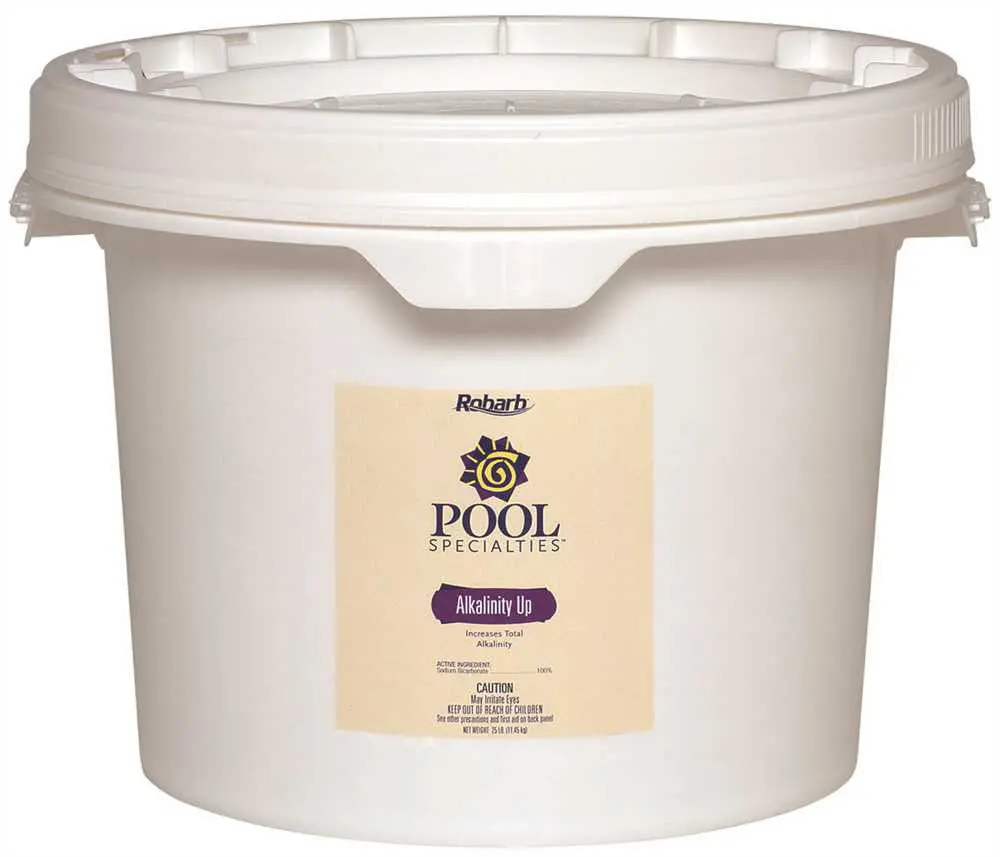 Robarb&Trade; Pool Specialties Alkalinity Up, 25-Lb. Pail 1