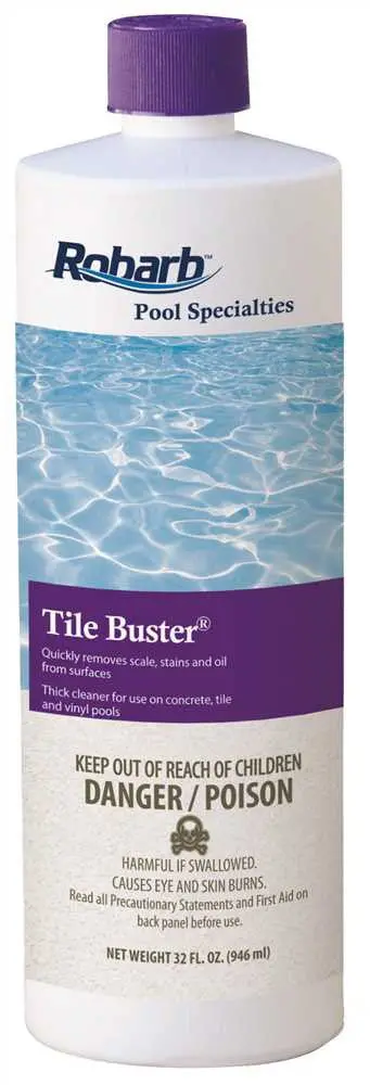 Robarb&Trade; Tile Buster&Reg; Pool Tile Cleaner, 32 Oz. 1