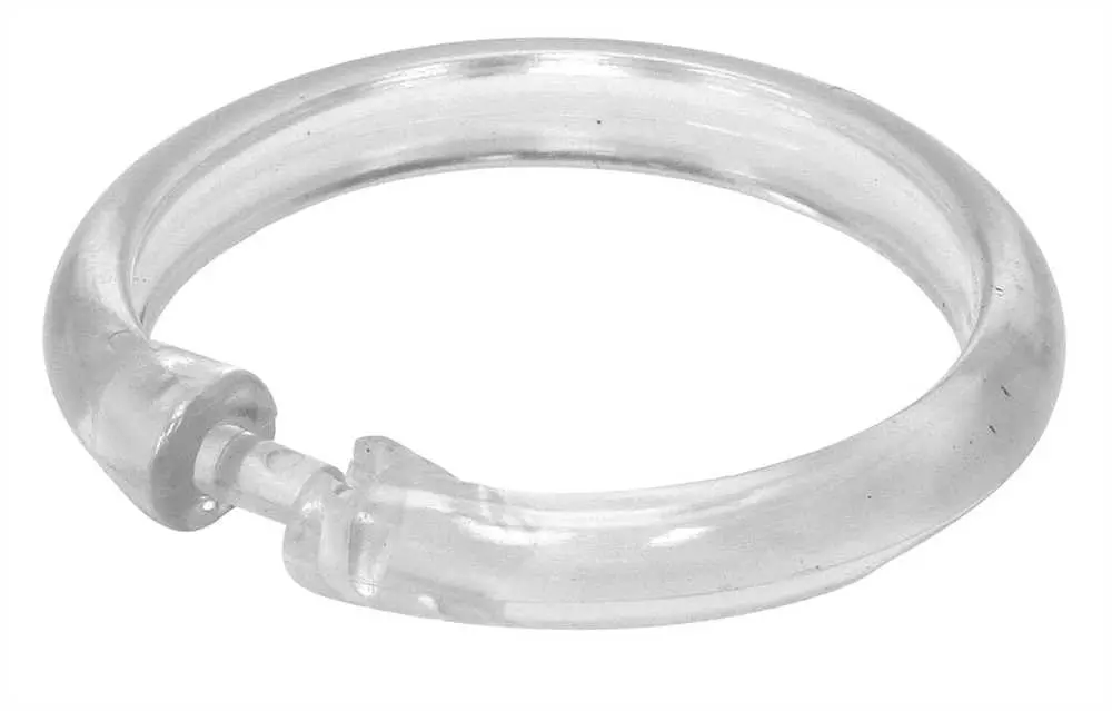 Proplus&Reg; Shower Curtain Hooks, Clear 1