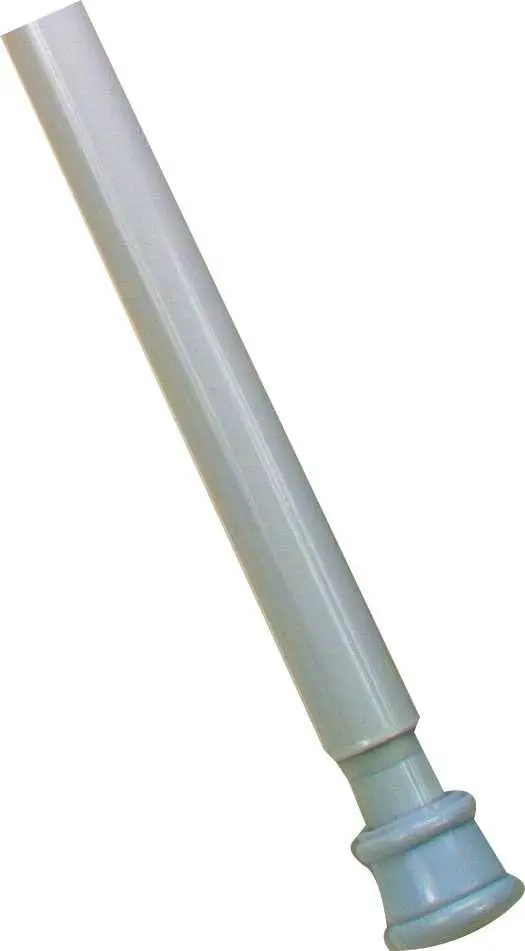 Adjustable Shower Rod, White 1