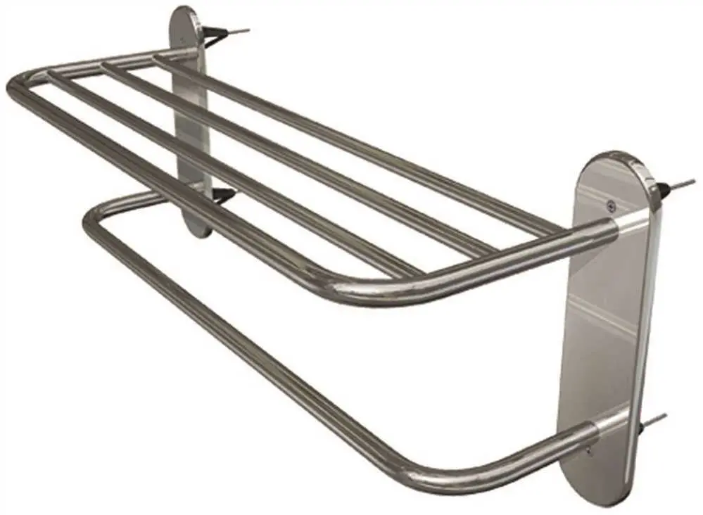 Wingits Master Towel Rack, 24 In. Wide, Satin Stainless Steel 1
