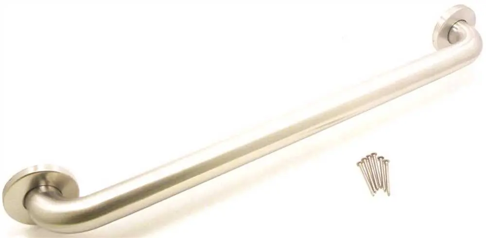 Wingits Grab Bar With Cover, 36 In. X 1-1-2 In., Satin Stainless Steel 1