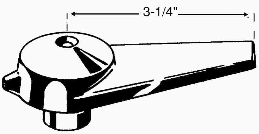 Powers Lever Handle 1