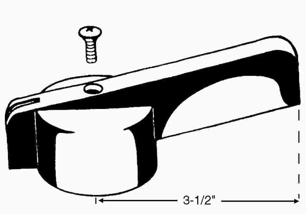 Single Lever Handle Assembly For Powers 1