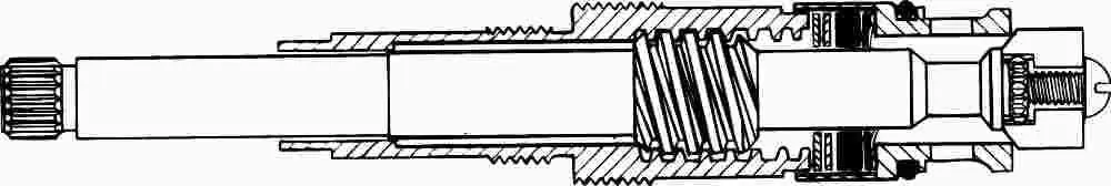 Diverter Stem Assembly For American Standard Colony, 4-7-8" 1