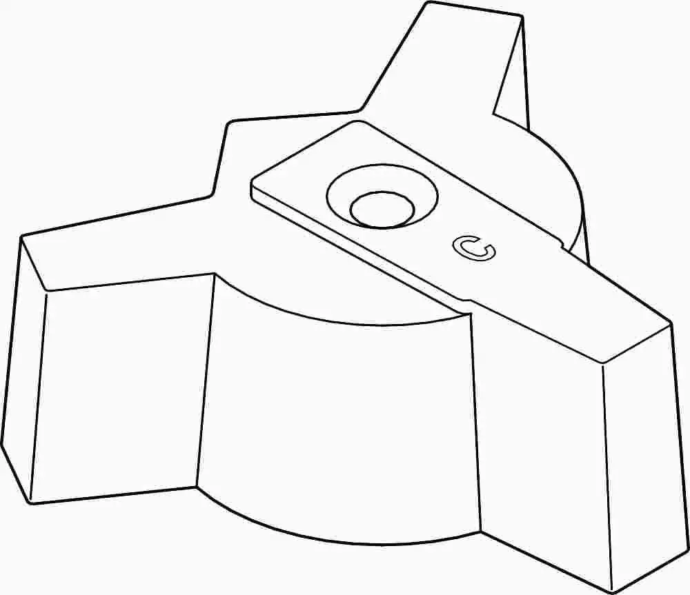 Diverter Handle Assembly For Central Brass 1