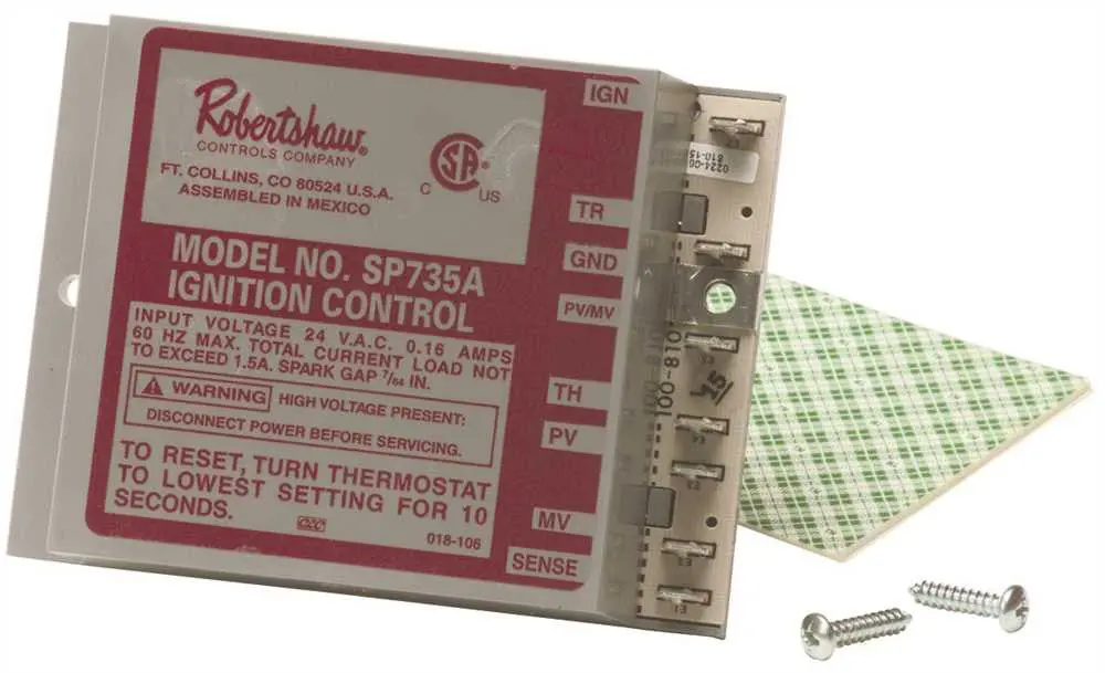 Robertshaw&Reg; Lockout Spark Ignition Controller 1