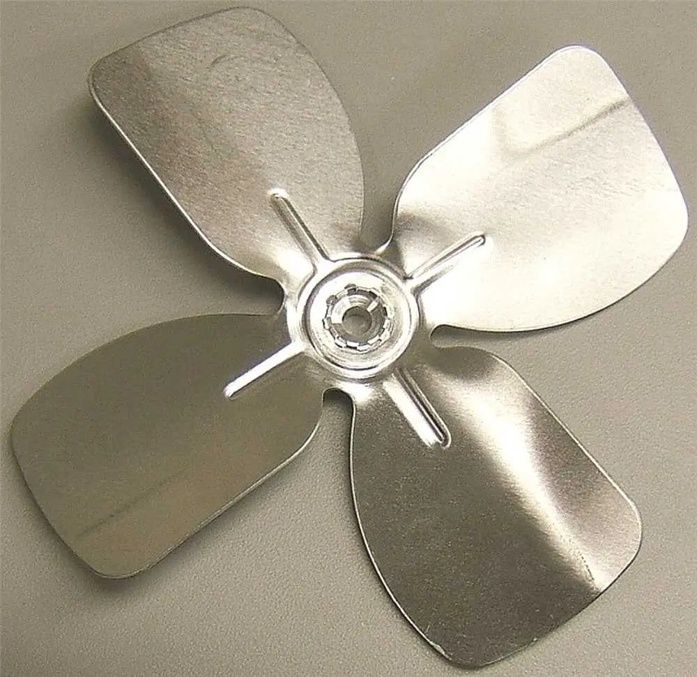 Aluminum Fan Blade 6 In. Diameter 4 Blades 1-4 In. Shaft Cw 1