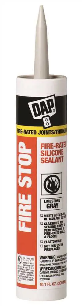 Dap&Reg; Fire Stop Sealant 10.1 Oz. Tube 1
