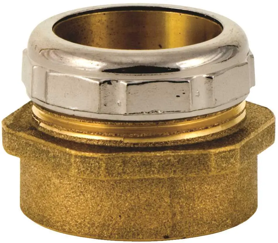 Ground Joint Connector 1 1-4" Fip X 1 1-4" Od 1