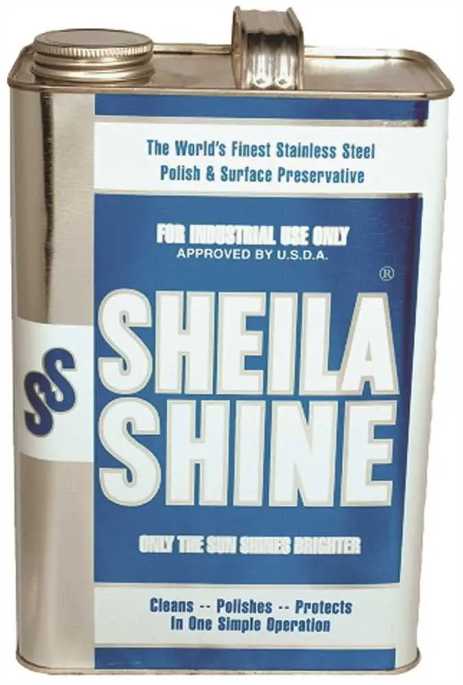 Sheila Shine Stainless Steel Polish, Oil Based, Gallon 1