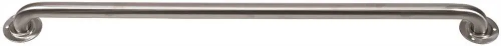 Stainless Steel Grab Bar Round Flange 1
