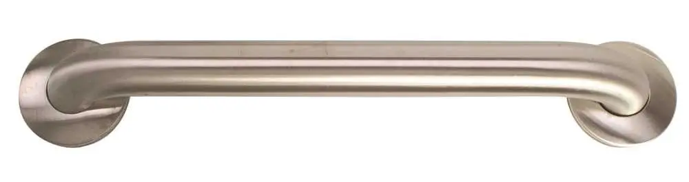 Stainless Steel Grab Bar 45 Deg Mount 16" 1