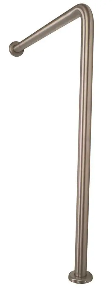 Stainless Steel Commode Bar Right Hand 30" X 33" 1
