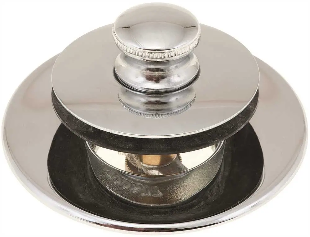 Nufit&Reg; Lift-And-Turn Bathtub Drain, Chrome-Plated 1