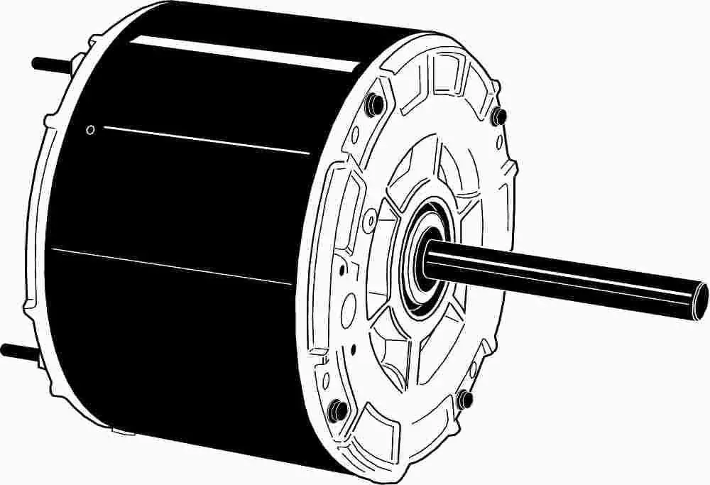 Century&Reg; Arcoaire Replacement Condenser Fan Motor, 208 - 230 Volts, 1.0 Amp, 1-6 Hp, 825 Rpm 1