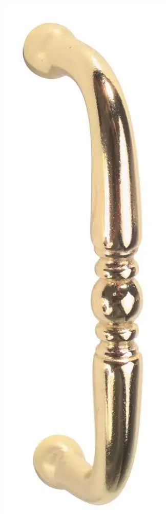 Cabinet Pull 3 In. Polished Brass 1