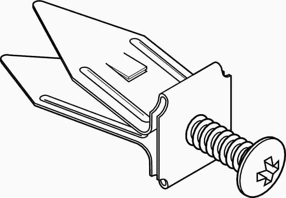 Hodell-Natco #8 Wall Anchors For 1-8-Inch To 3-4-Inch Materials, 25 Per Box 1